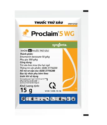 Thuốc trừ sâu Emamectin 5WG